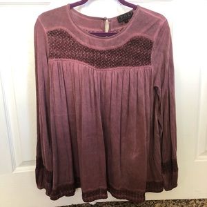 Beautiful plum colored blouse